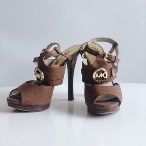 Brown Michael Kors Heels
